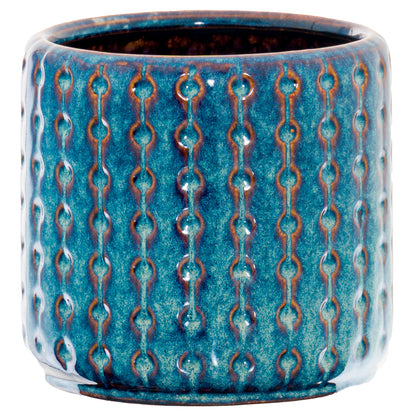 Seville Collection Indigo Planter - Indoor Planters from the Quanta Home collection.