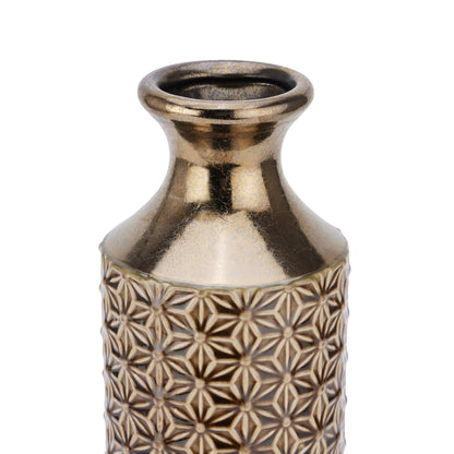 Seville Collection Caramel Fluted Vase - Vases from the Quanta Home collection.