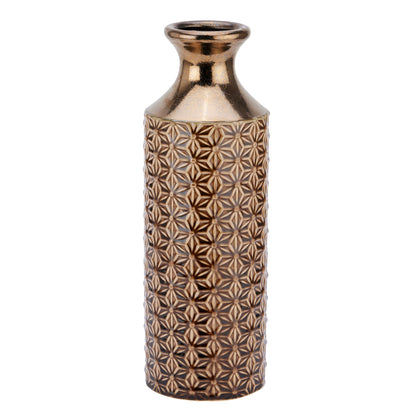 Seville Collection Caramel Fluted Vase - Vases from the Quanta Home collection.