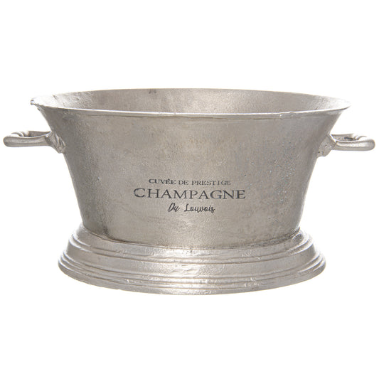 Large Antique Pewter Champagne Cooler - Kitchen And Tableware from the Quanta Home collection.