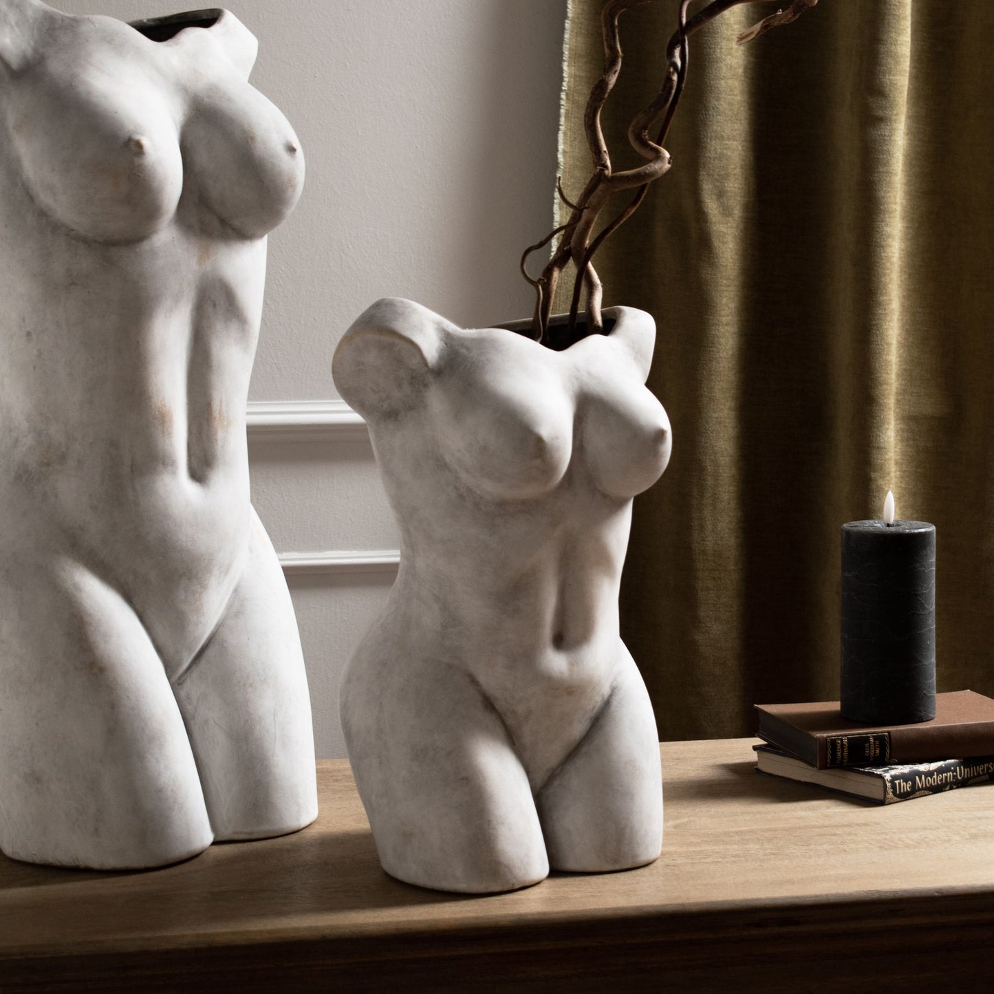 Female Figure Vase - Vases from the Quanta Home collection.