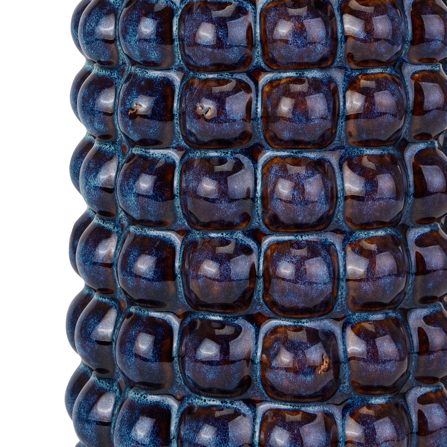 Seville Collection Indigo Bubble Umbrella Stand - Hat, Coat And Umbrella Stands from the Quanta Home collection.