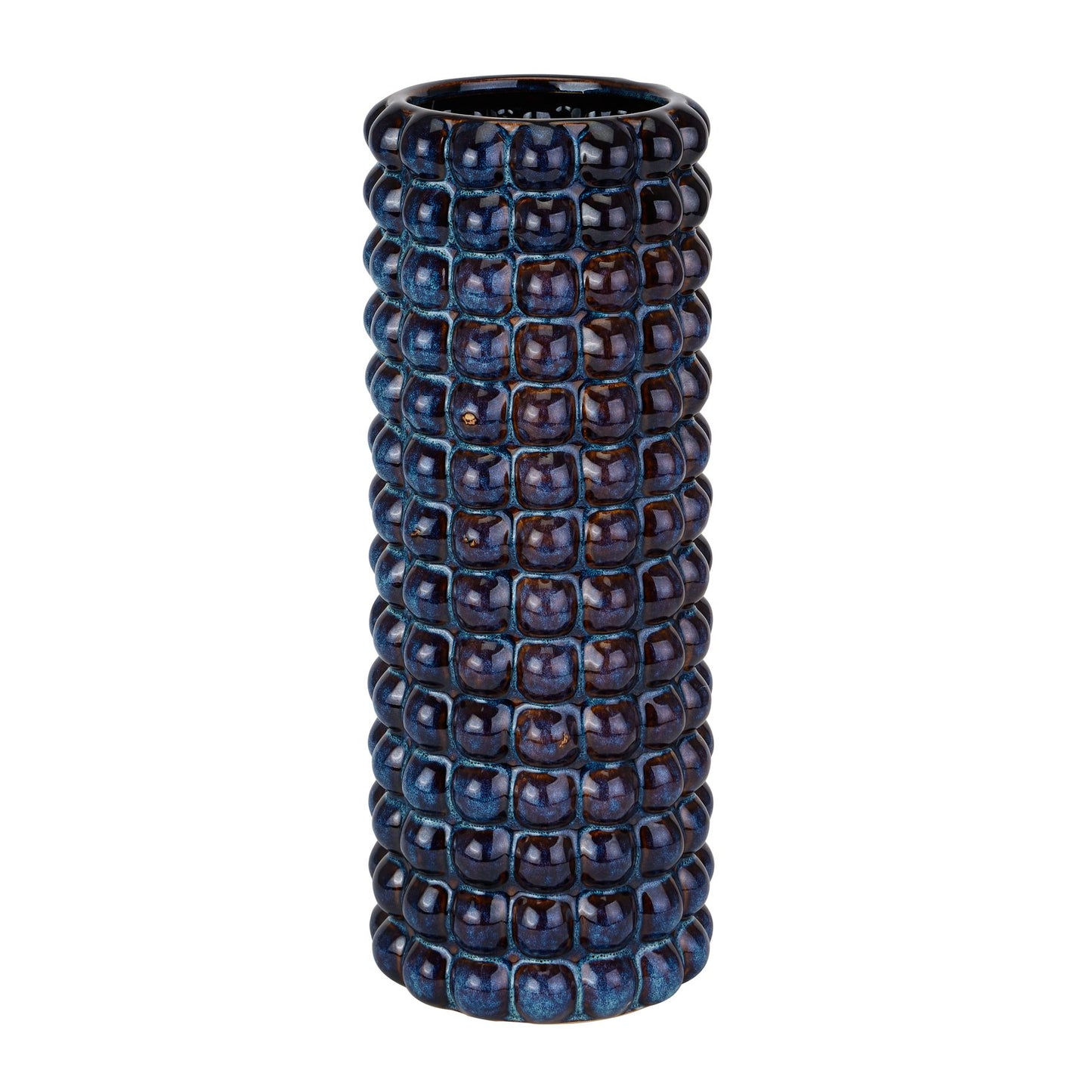 Seville Collection Indigo Bubble Umbrella Stand - Hat, Coat And Umbrella Stands from the Quanta Home collection.