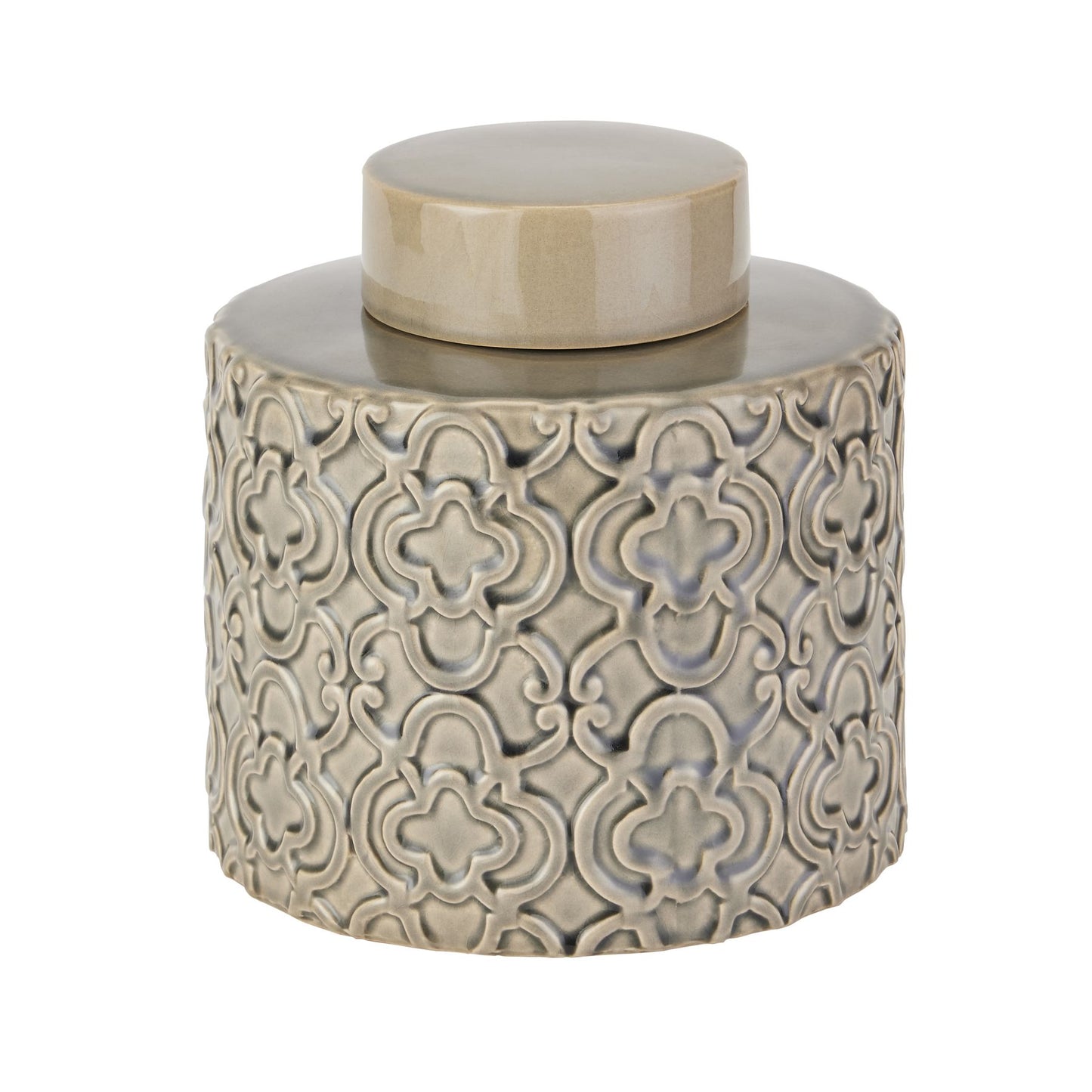 Seville Collection Grey Marrakesh Urn - Ornaments from the Quanta Home collection.