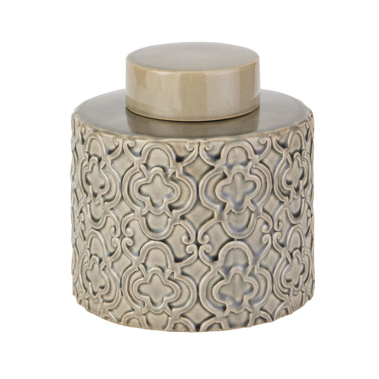 Seville Collection Grey Marrakesh Urn - Ornaments from the Quanta Home collection.