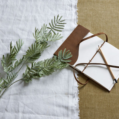 Silver Wattle Leaf - Festive Flowers & Foliage from the Quanta Home collection.