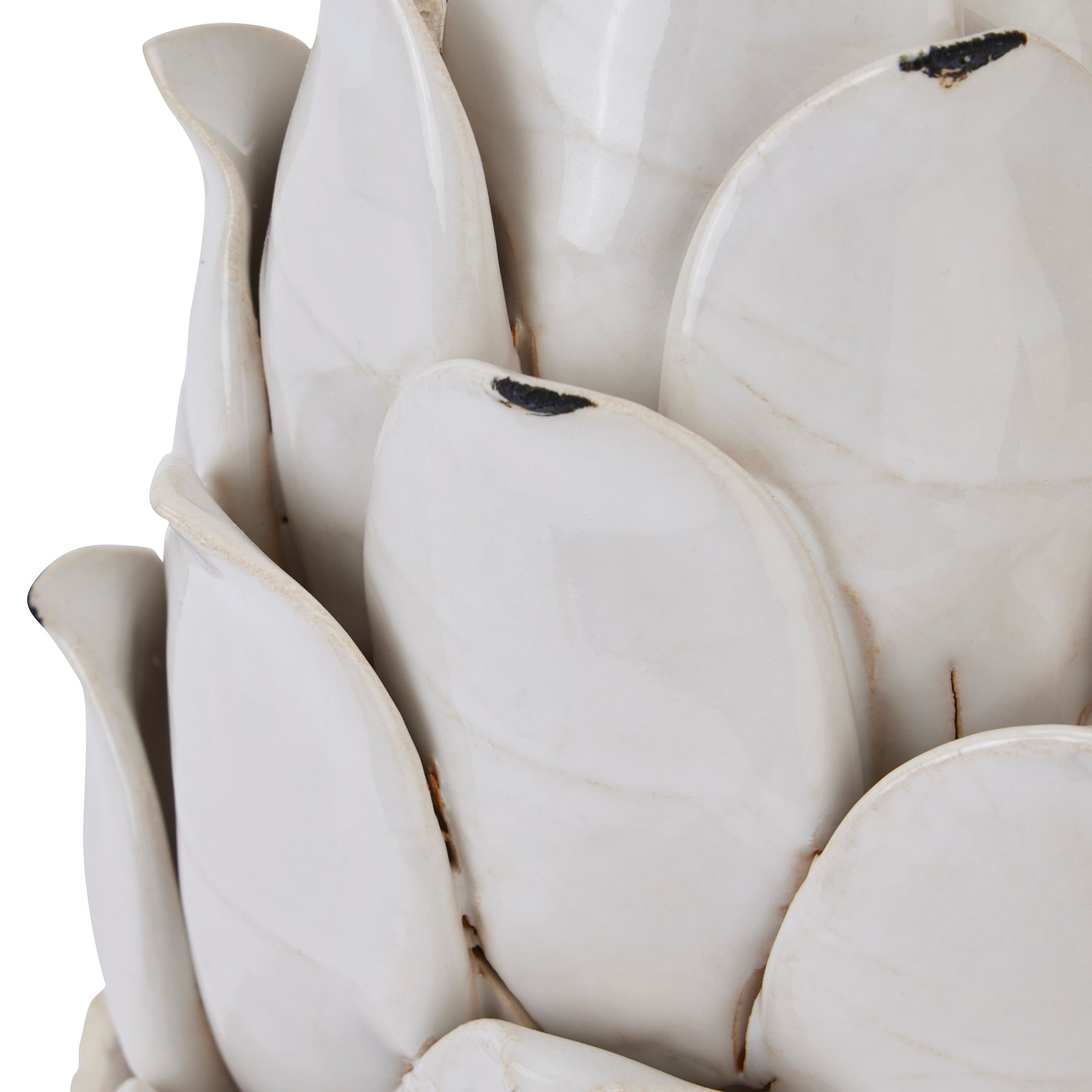 Ivory Chianti Artichoke - Ornaments from the Quanta Home collection.