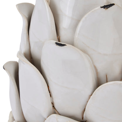 Ivory Chianti Artichoke - Ornaments from the Quanta Home collection.