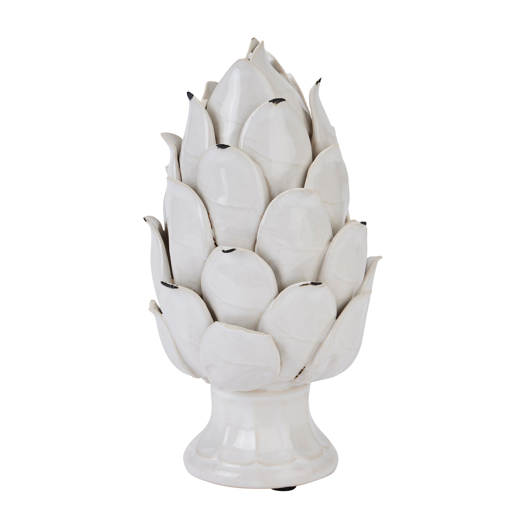 Ivory Chianti Artichoke - Ornaments from the Quanta Home collection.