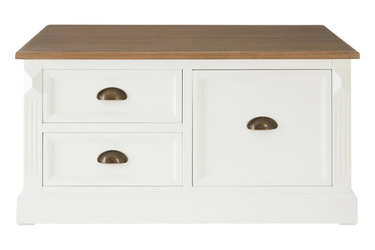 Chatsworth Square Coffee Table with Drawers