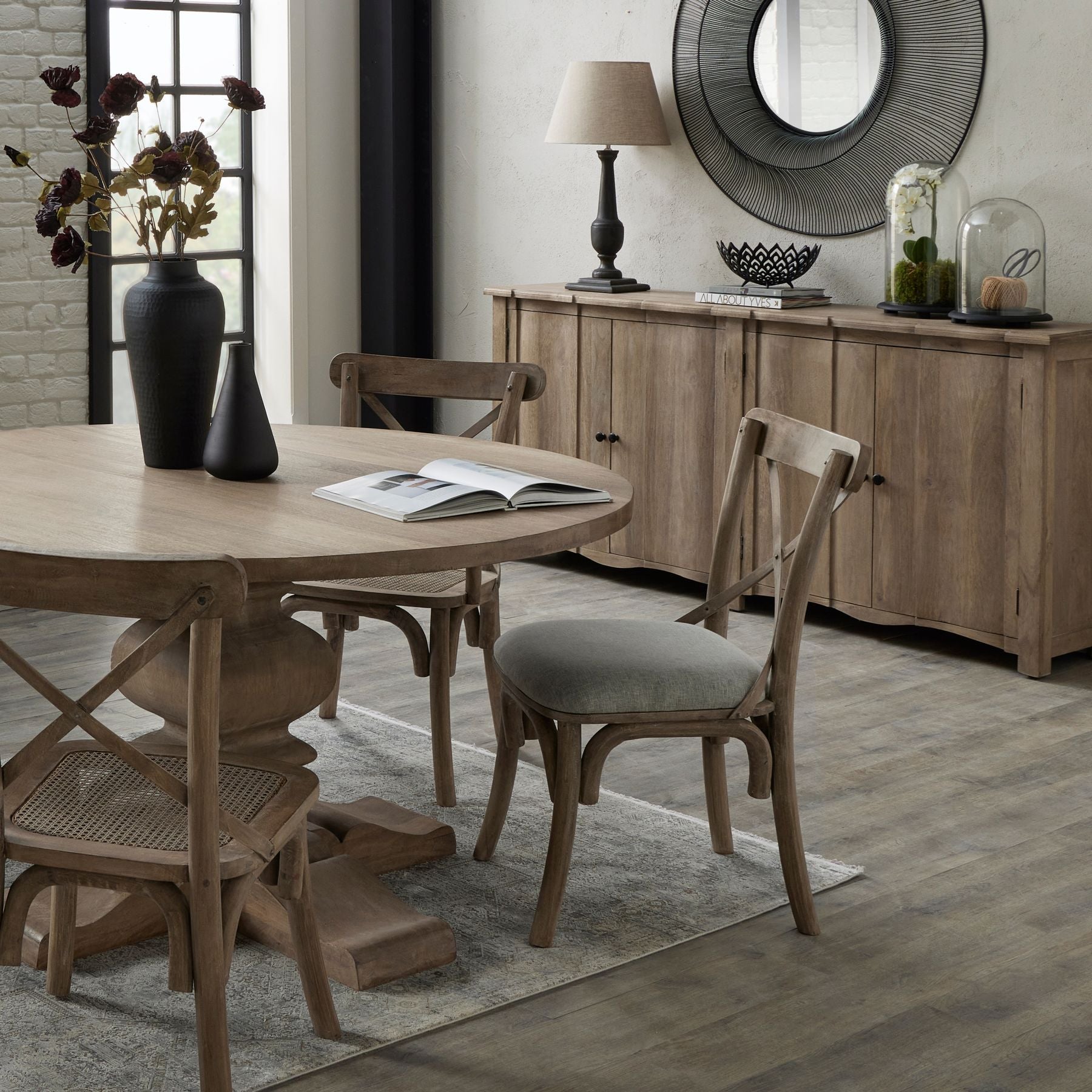 Copgrove Collection 4 Door Sideboard - Sideboards from the Quanta Home collection.