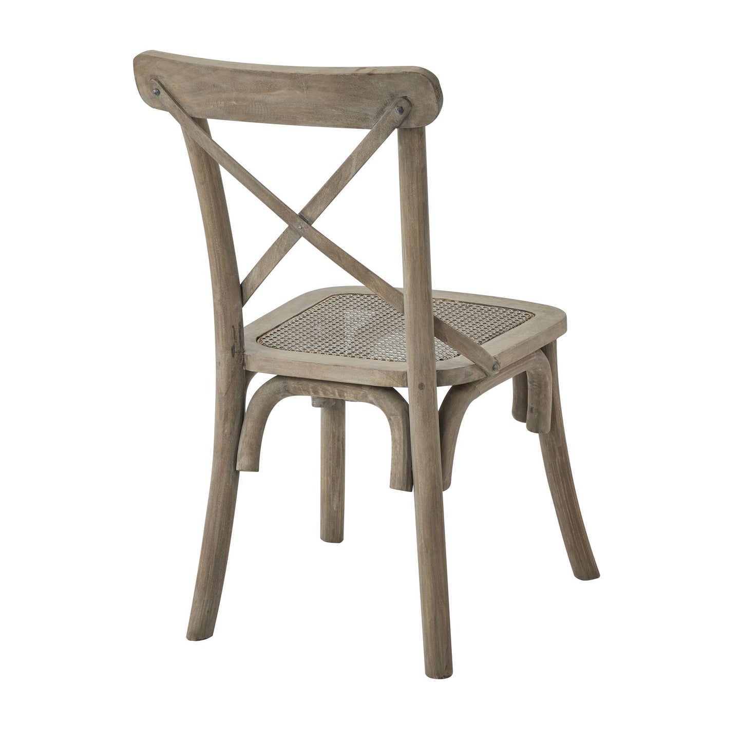 Copgrove Collection Cross Back Chair With Rush Seat - Dining Chairs from the Quanta Home collection.