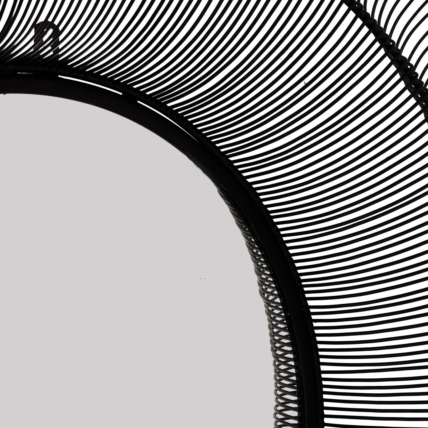Chico Black Large Wire Mirror - Wall Mirrors from the Quanta Home collection.