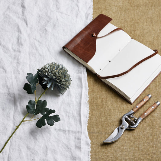 Pale Green Blue Chrysanthemum - Autumn Stems from the Quanta Home collection.