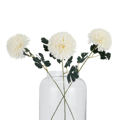 White Chrysanthemum - Autumn Stems from the Quanta Home collection.