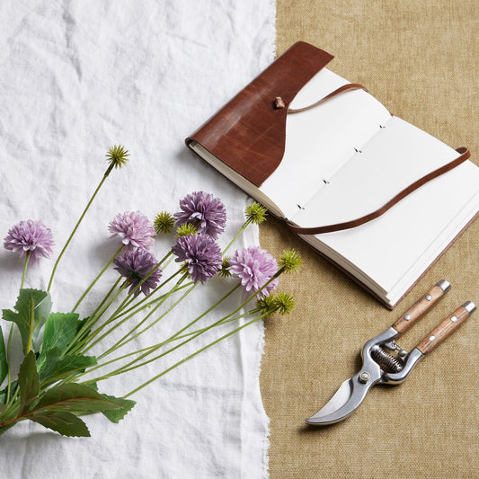 Purple Chrysanthemum Bouquet - Single Stem Flowers from the Quanta Home collection.