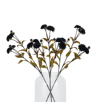 Black Chrysanthemum - Autumn Stems from the Quanta Home collection.