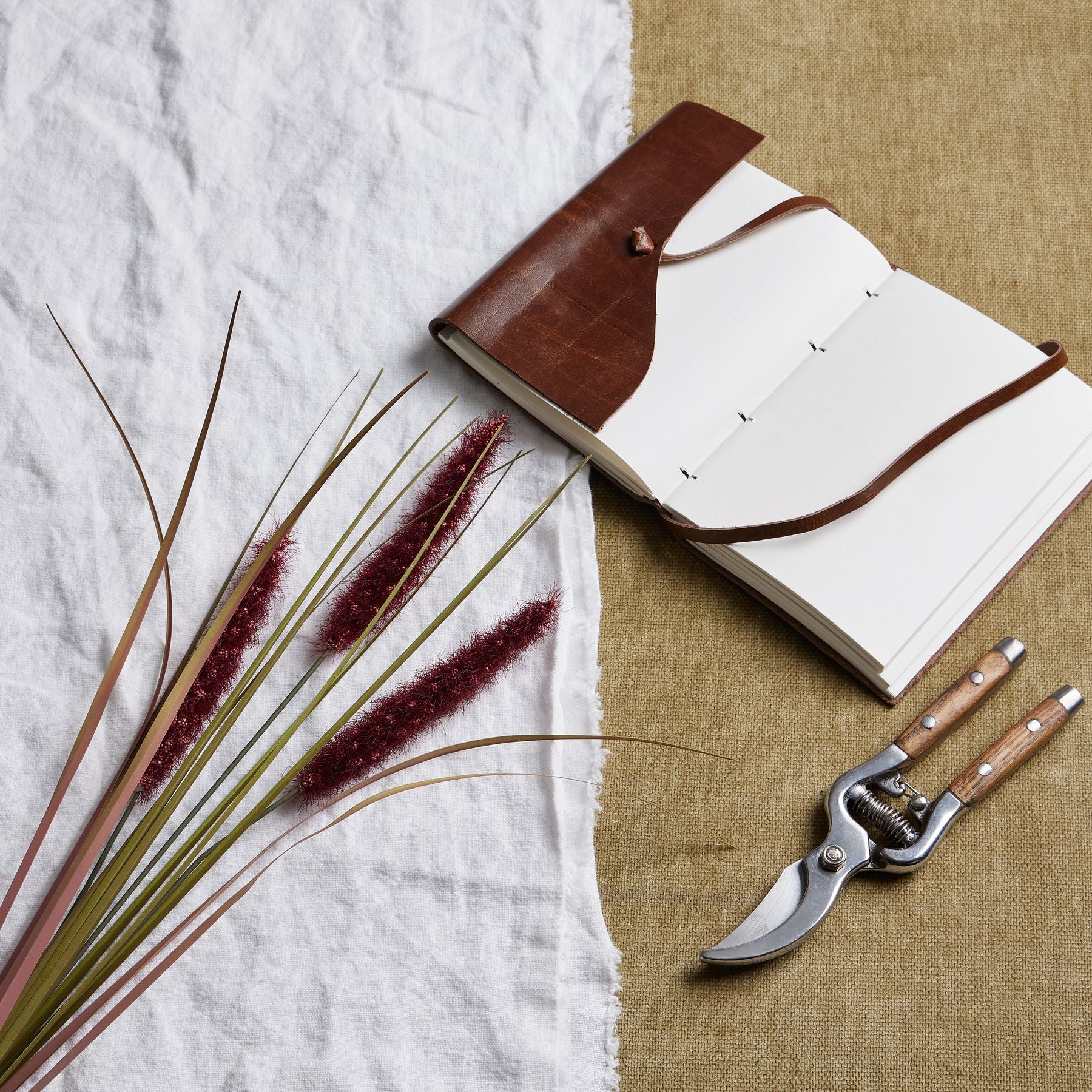 Ruby Triple Grass Stem - Single Stem Flowers from the Quanta Home collection.