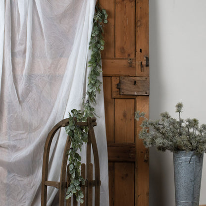 Frosted Pine And Eucalyptus Garland - Christmas Wreaths & Garlands from the Quanta Home collection.