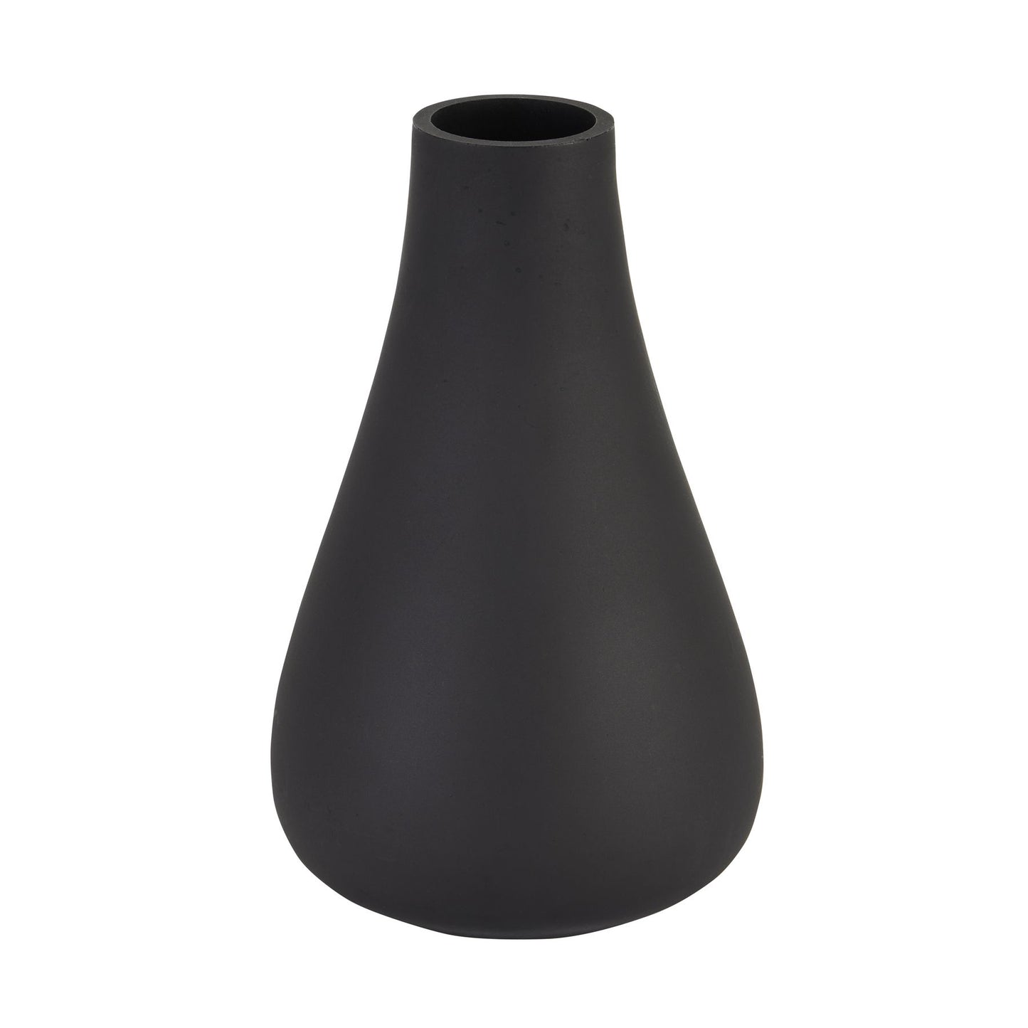 Black Tapered Glass Vase - Vases from the Quanta Home collection.