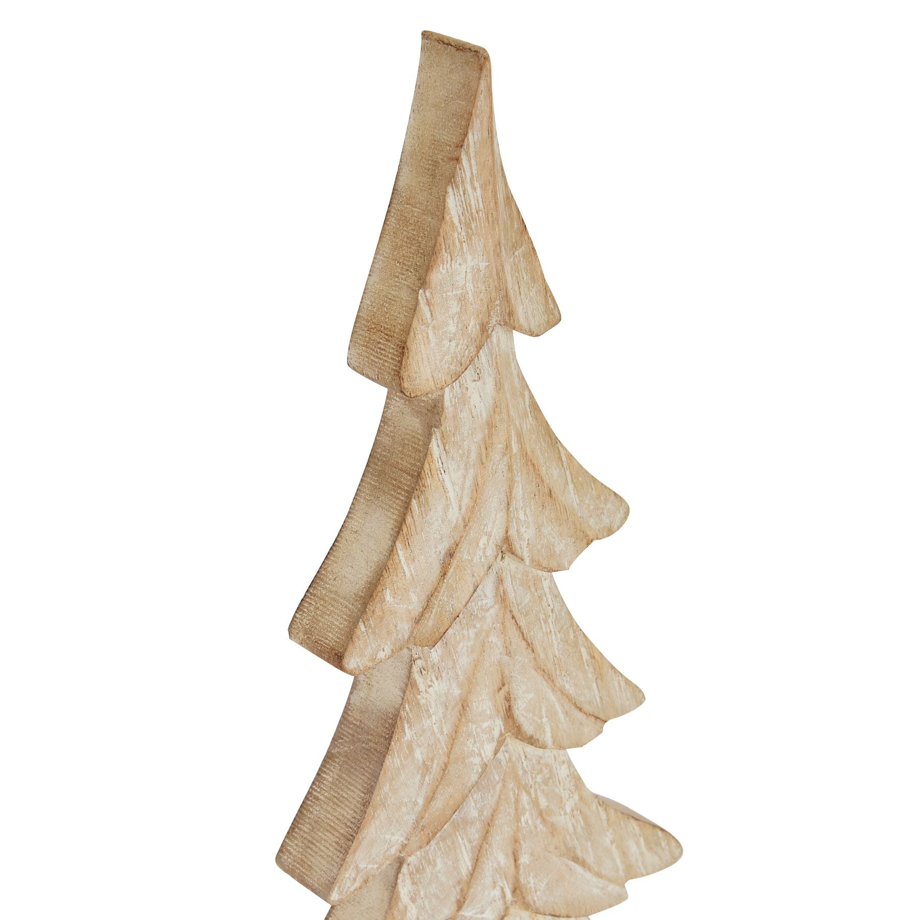 Carved Wood Christmas Tree - Christmas Decorations from the Quanta Home collection.