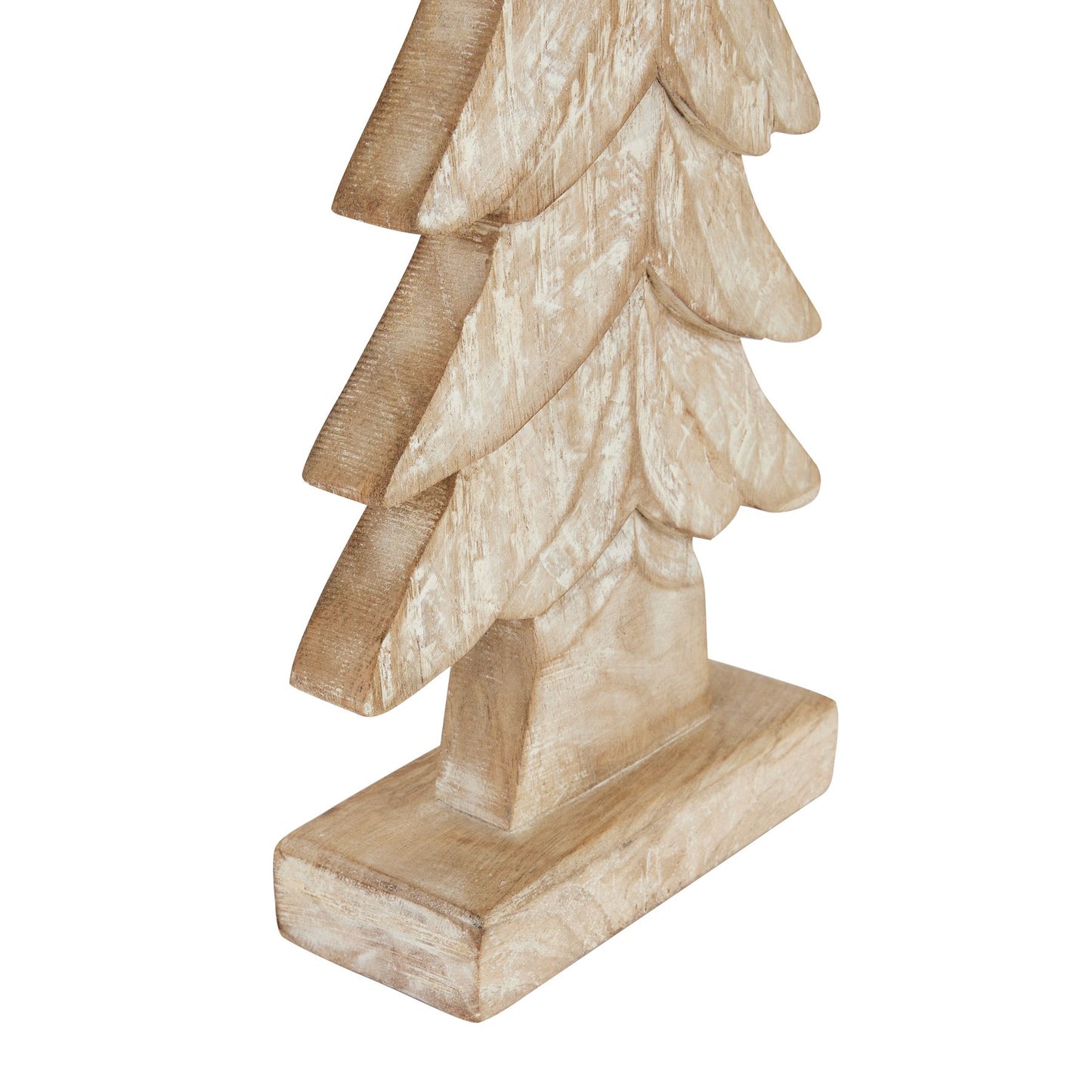 Carved Wood Large Christmas Tree - Christmas Decorations from the Quanta Home collection.