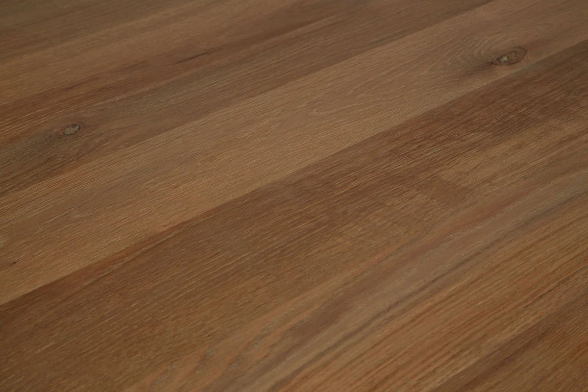 Bordeaux Grey Finish Oak Wood Dining Table