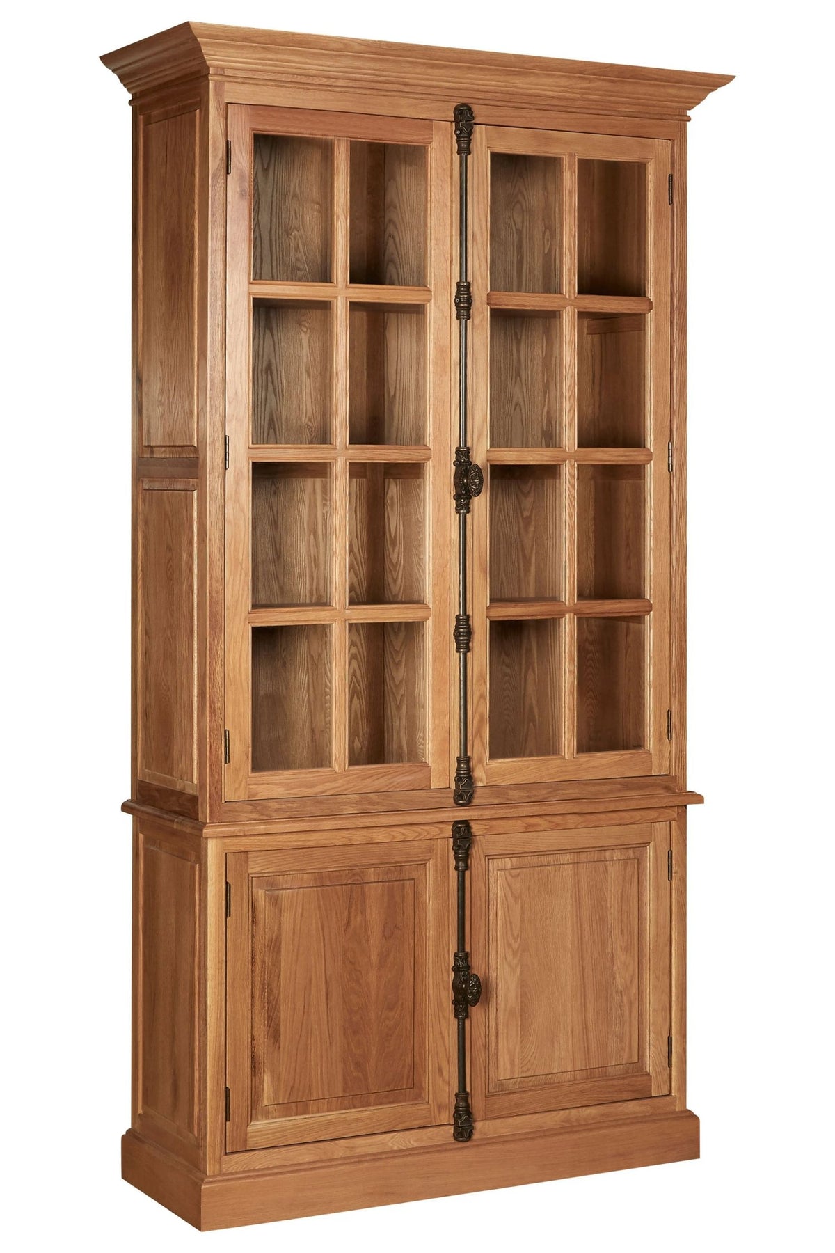 Bordeaux Natural Oak Wood Tall Cabinet
