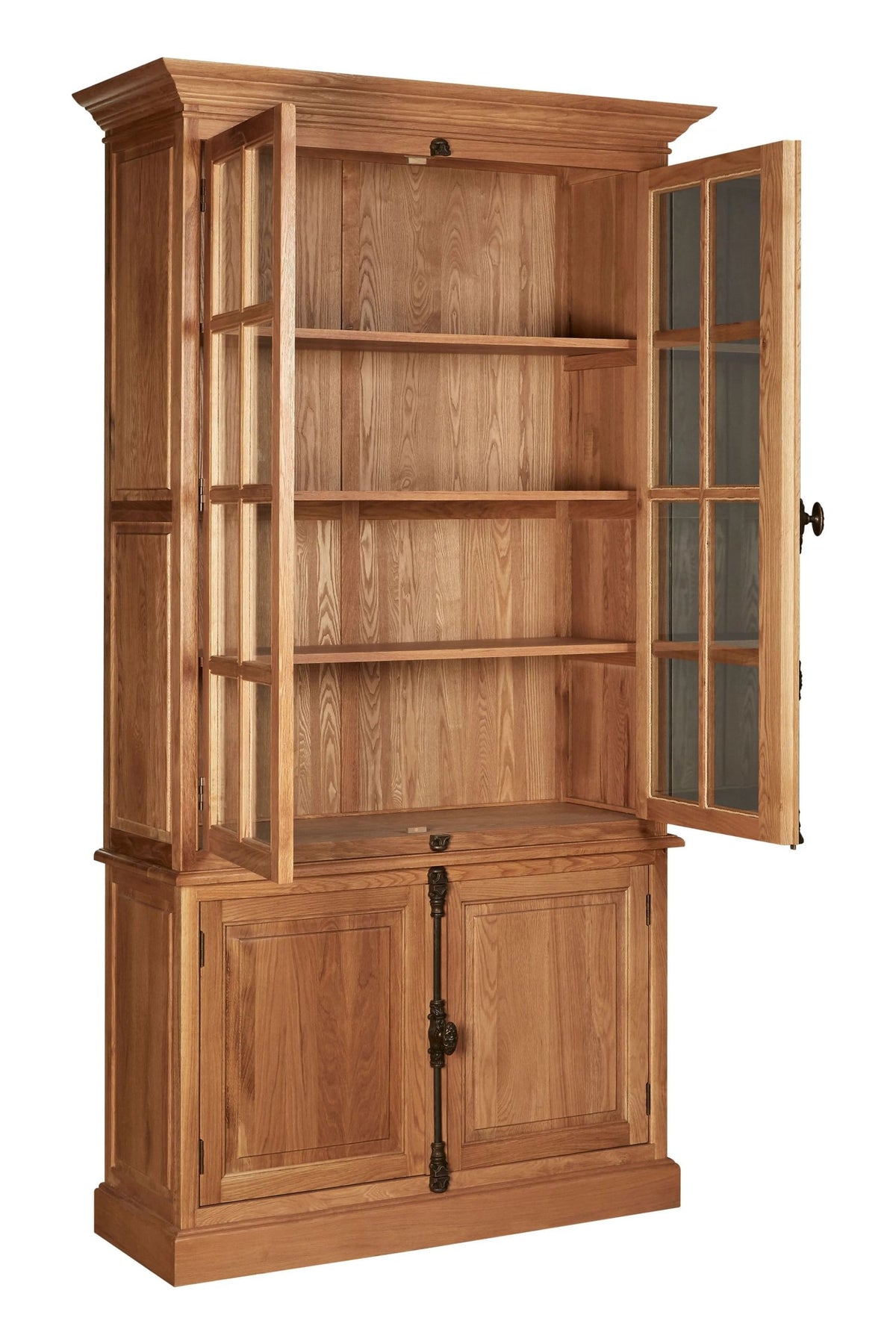 Bordeaux Natural Oak Wood Tall Cabinet