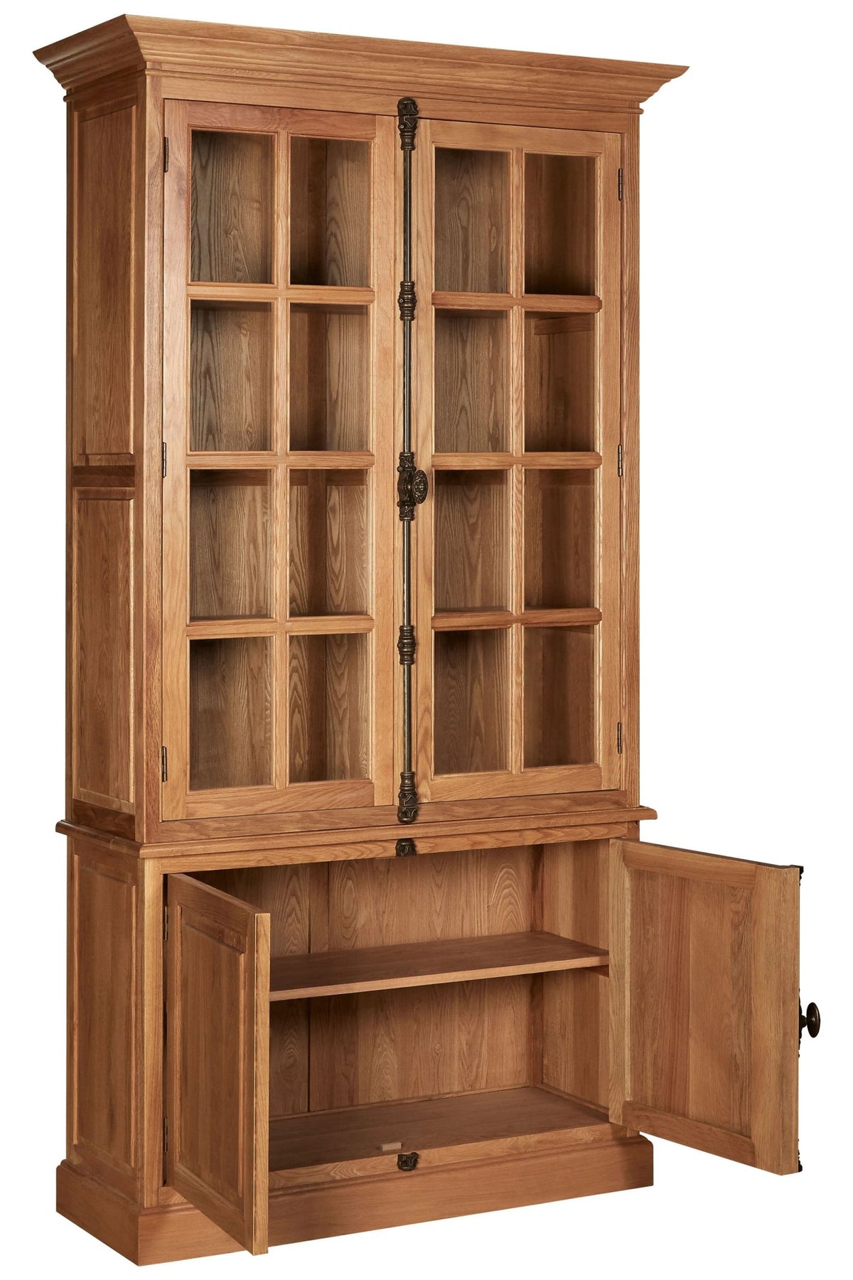 Bordeaux Natural Oak Wood Tall Cabinet
