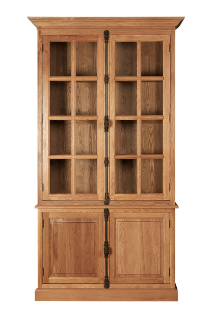 Bordeaux Natural Oak Wood Tall Cabinet