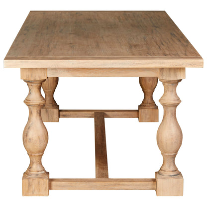 Bordeaux Whitewash Dining Table