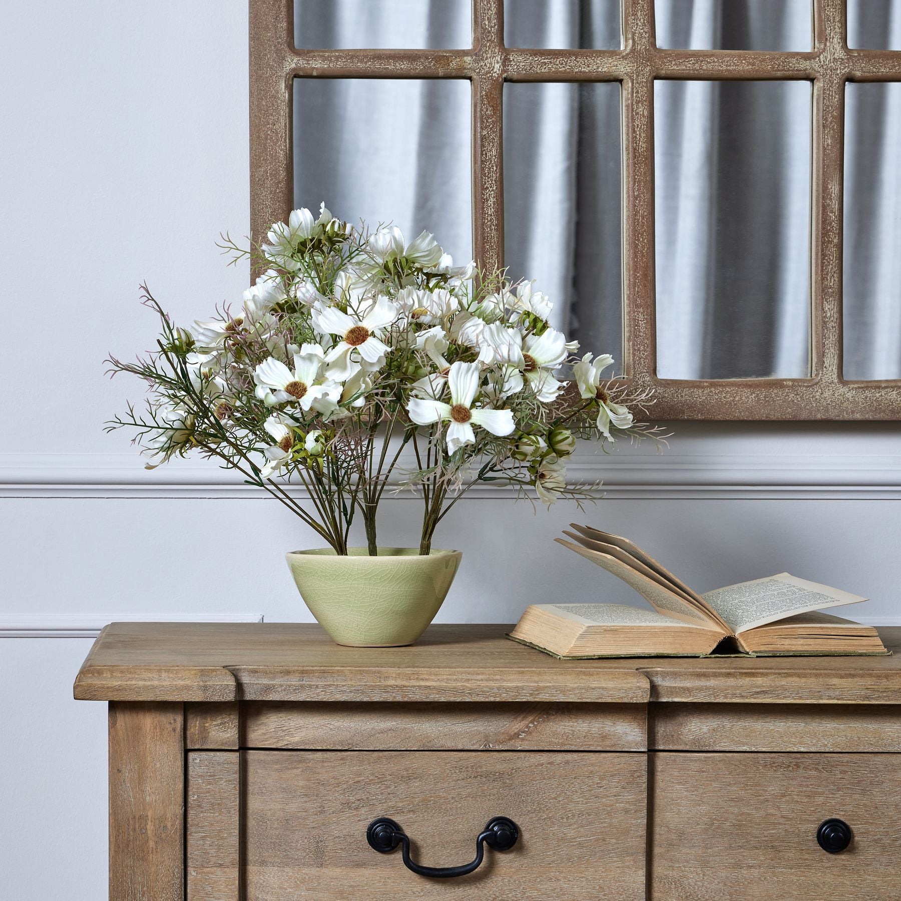 Light Green Ceramic Flower Frog - Vases from the Quanta Home collection.