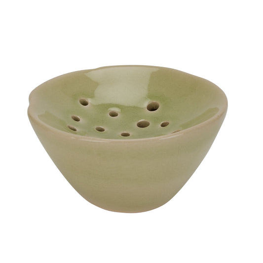 Light Green Ceramic Flower Frog - Vases from the Quanta Home collection.