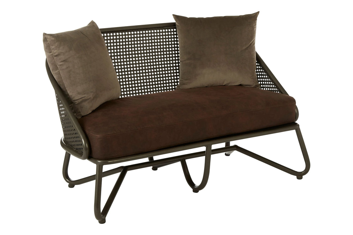 Nova 2 Seat Sofa With Curved Legs