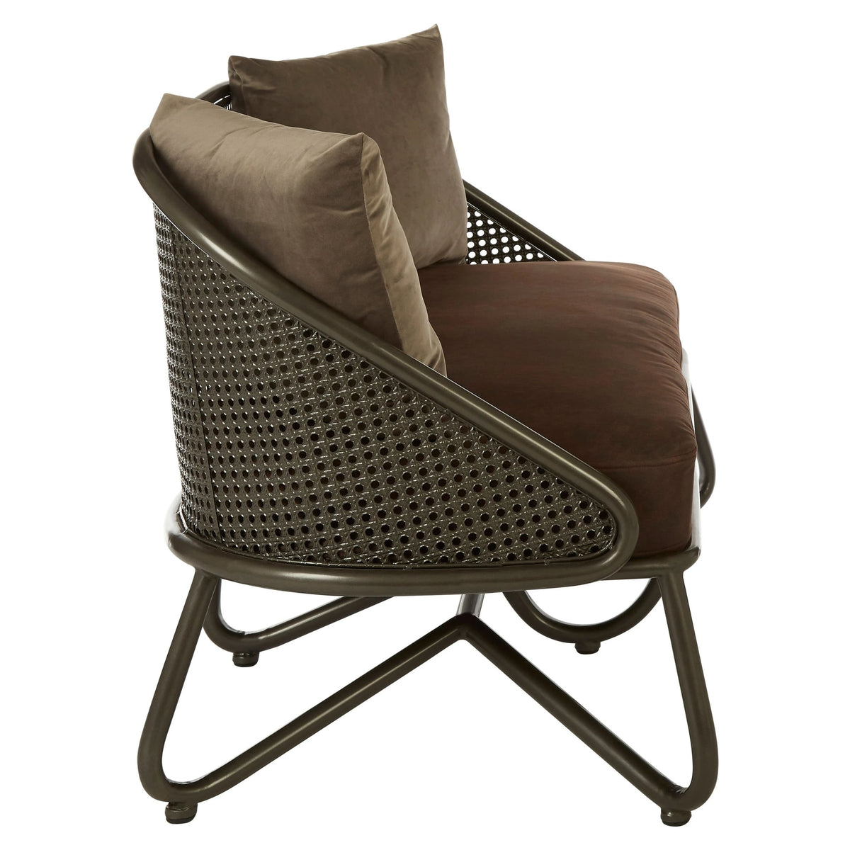 Nova 2 Seat Sofa With Curved Legs