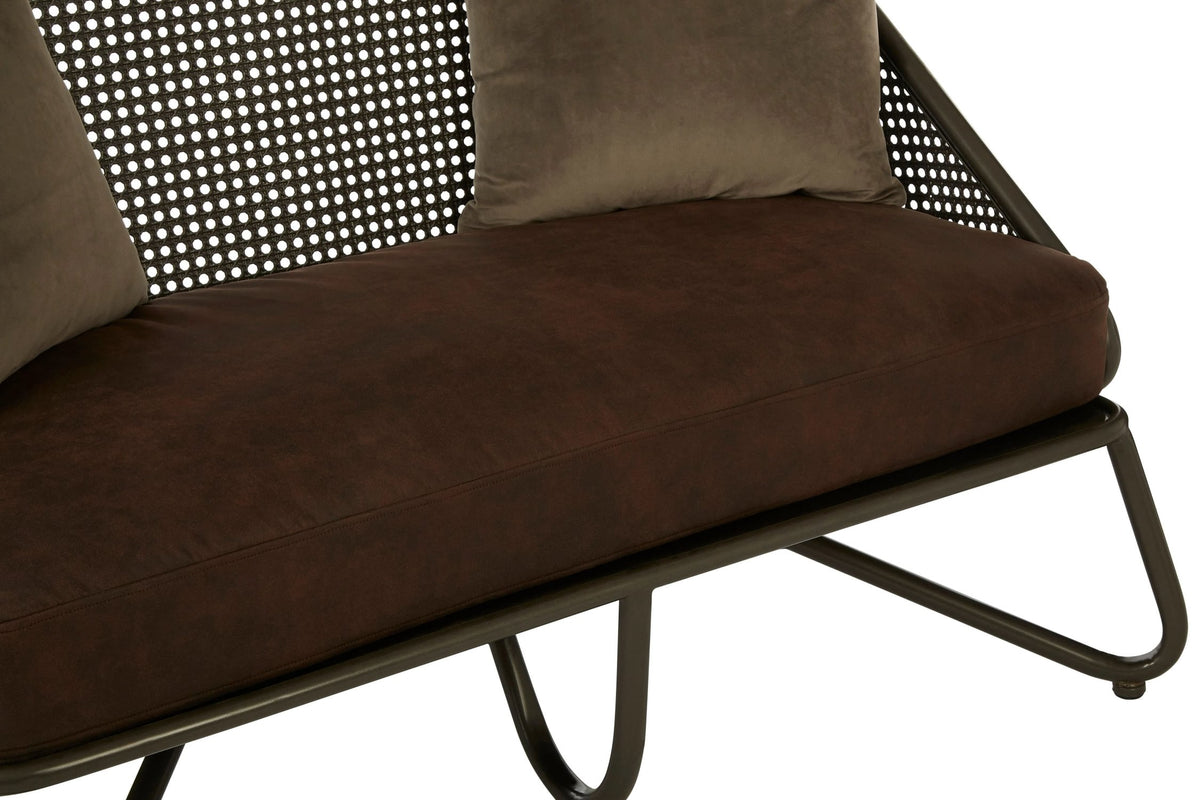 Nova 2 Seat Sofa With Curved Legs