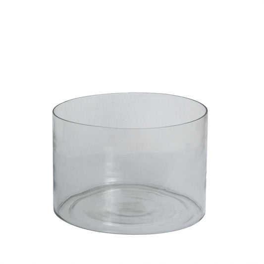 Tasman Glass Cylinder Vase Small - Vases from the Quanta Home collection.
