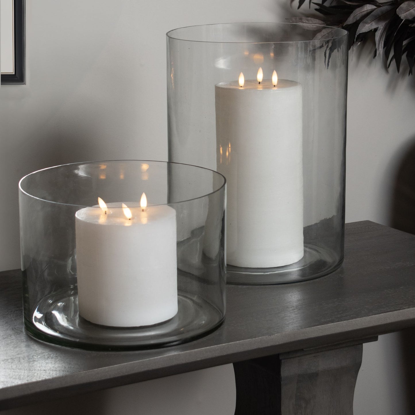 Tasman Glass Cylinder Vase Large - Vases from the Quanta Home collection.