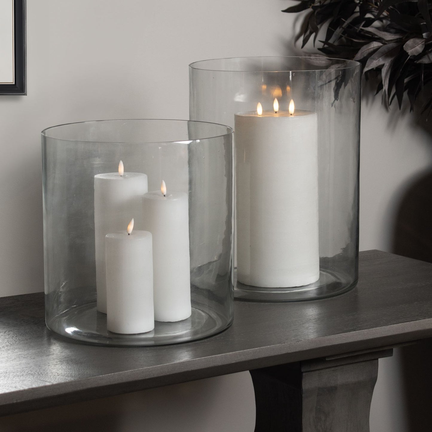 Tasman Glass Cylinder Vase Large - Vases from the Quanta Home collection.