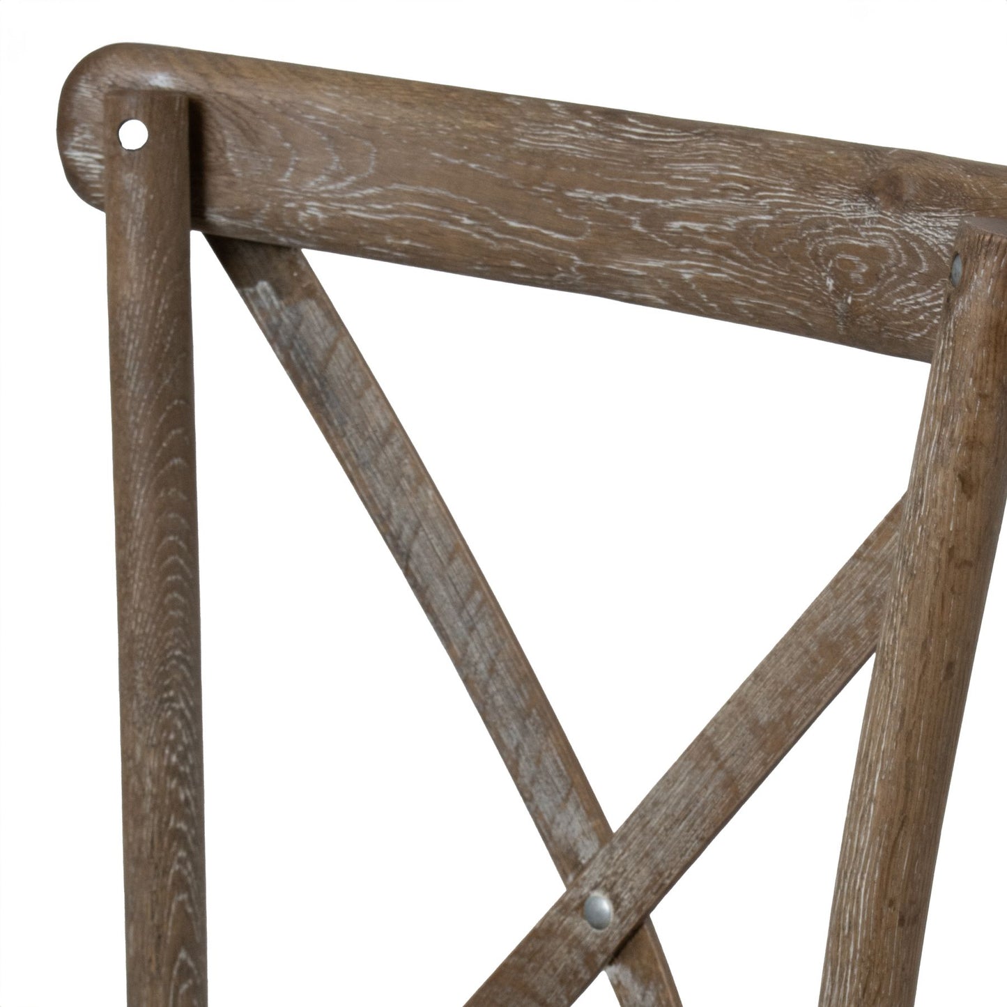 Light Oak Cross Back Dining Chair - Dining Chairs from the Quanta Home collection.