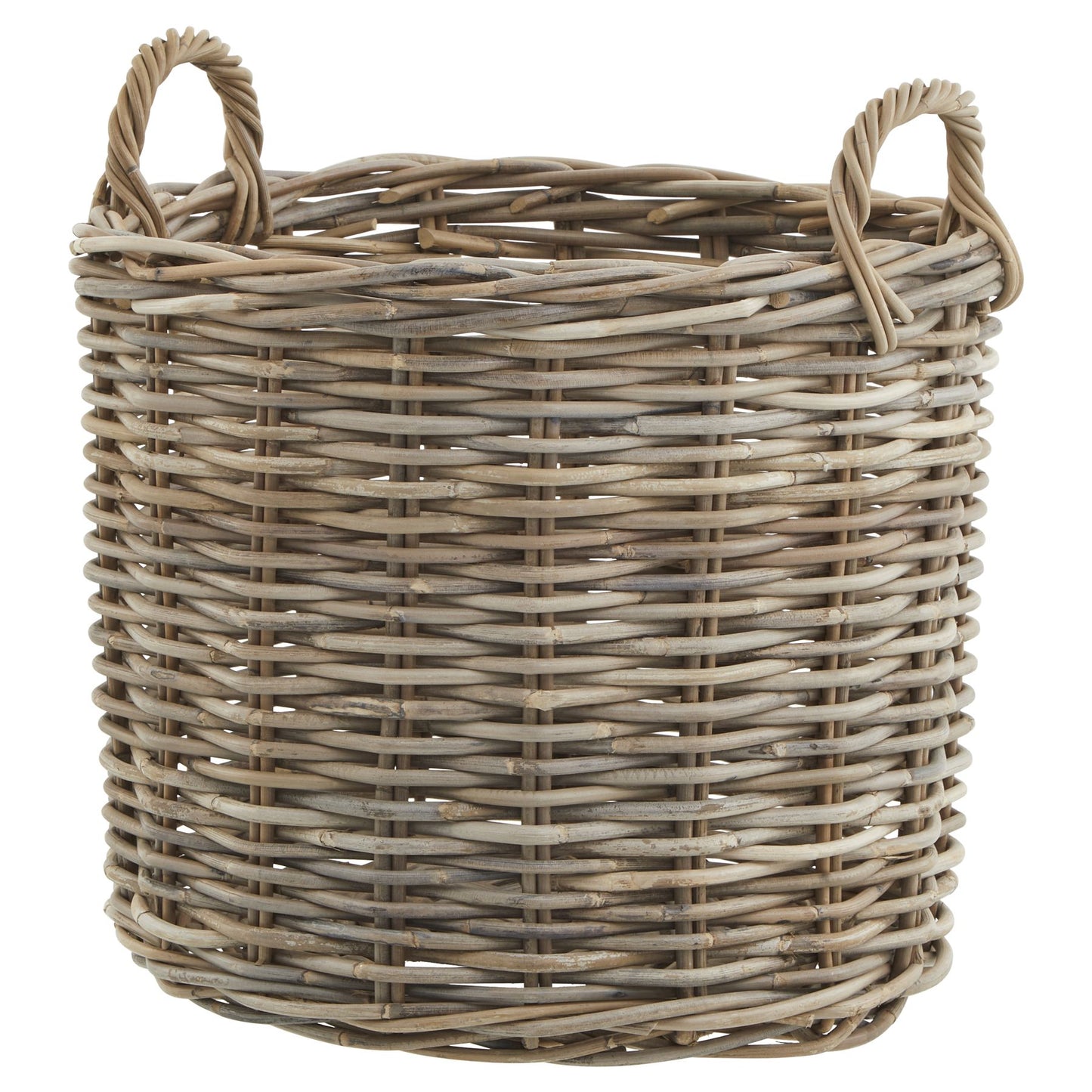 Set of 3 Kubu Rattan Round Storage Baskets - Wickerware from the Quanta Home collection.