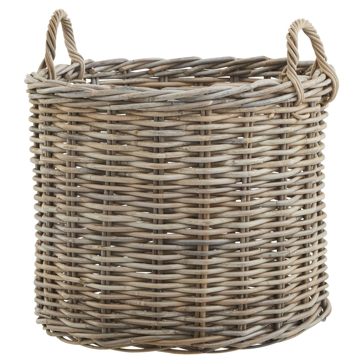 Set of 3 Kubu Rattan Round Storage Baskets - Wickerware from the Quanta Home collection.