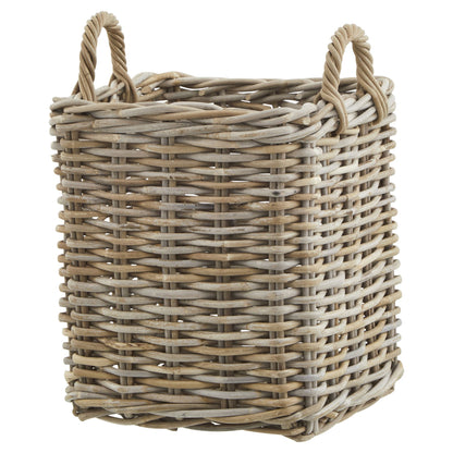 Set of 3 Kubu Rattan Square Storage Baskets - Wickerware from the Quanta Home collection.