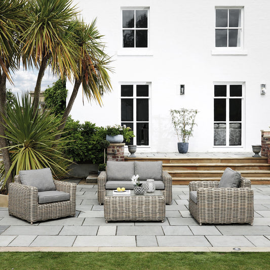 Amalfi Collection Outdoor Four Seater Set - Occasional Chairs from the Quanta Home collection.