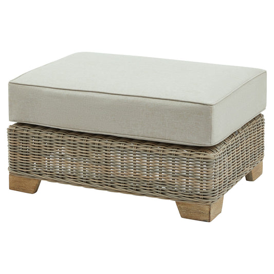 Capri Collection Outdoor Foot Stool - Outdoor Furniture from the Quanta Home collection.