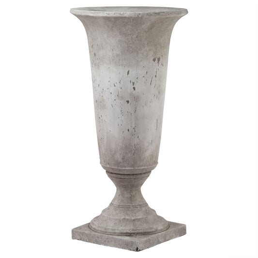Tall Stone Effect Urn Planter - Ornaments from the Quanta Home collection.