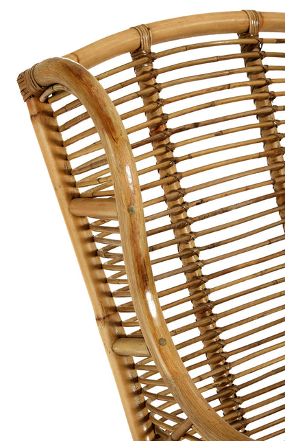 Celebes Grey Natural Kubu Rattan Chair