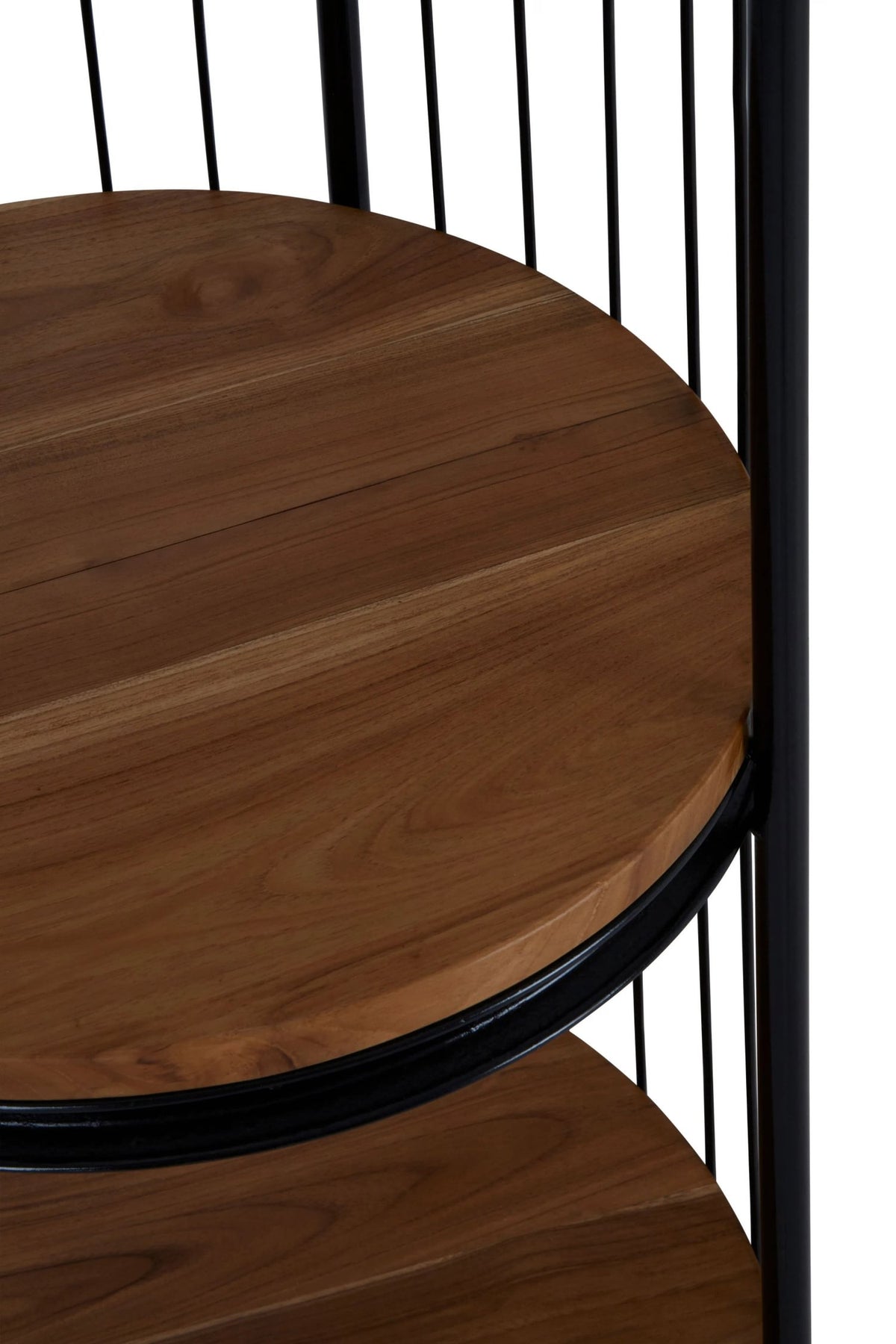 Aviary Black Finish 3 Tier Birdcage Small Shelf Unit