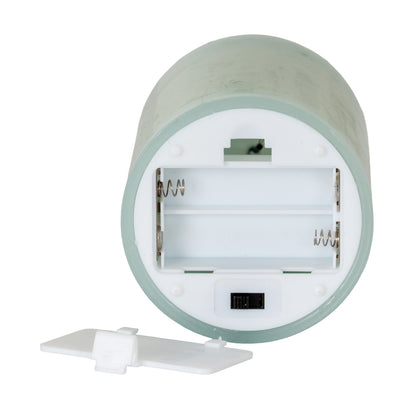 Luxe Collection Melt Effect 3.5x9 Sage LED Wax Candle - Candles from the Quanta Home collection.